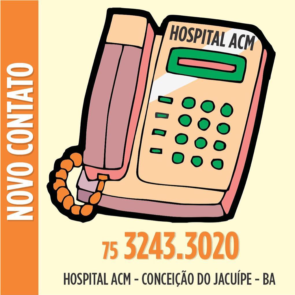  Hospital ACM disponibiliza à população novo contato