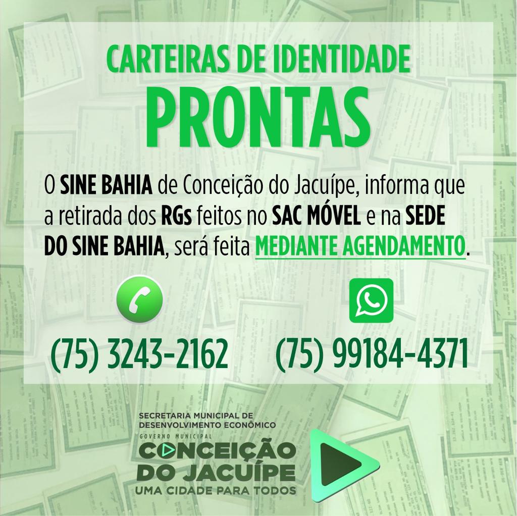 Informativo do SINE BAHIA